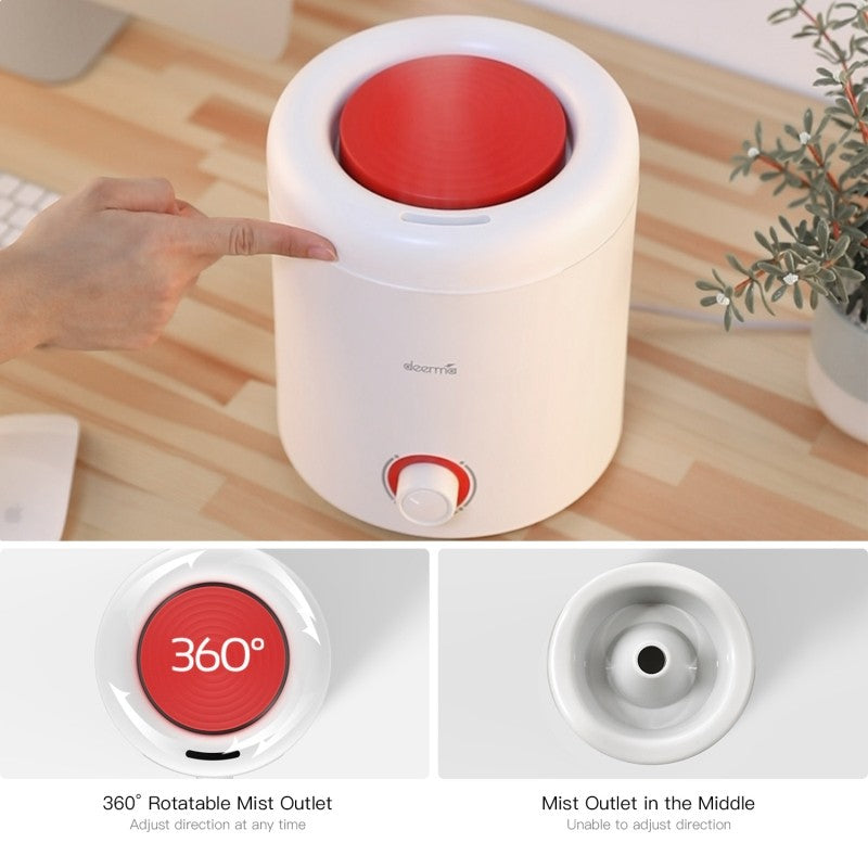 [US Stock] DEERMA Humidifier 2 in 1 Ultrasonic Humidifiers - HANBUN