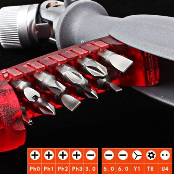 10 in 1 Multi-Angle Ratchet Screwdriver-🔥BUY 2 FREE SHIPPING🔥 - HANBUN