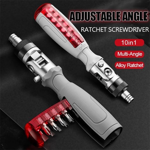 10 in 1 Multi-Angle Ratchet Screwdriver-🔥BUY 2 FREE SHIPPING🔥 - HANBUN