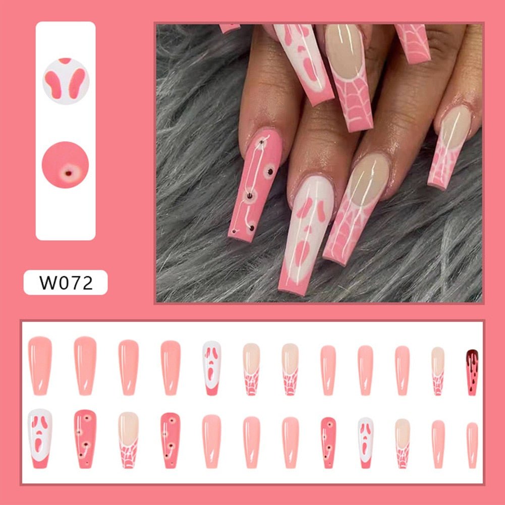 Removable false nail tips - HANBUN