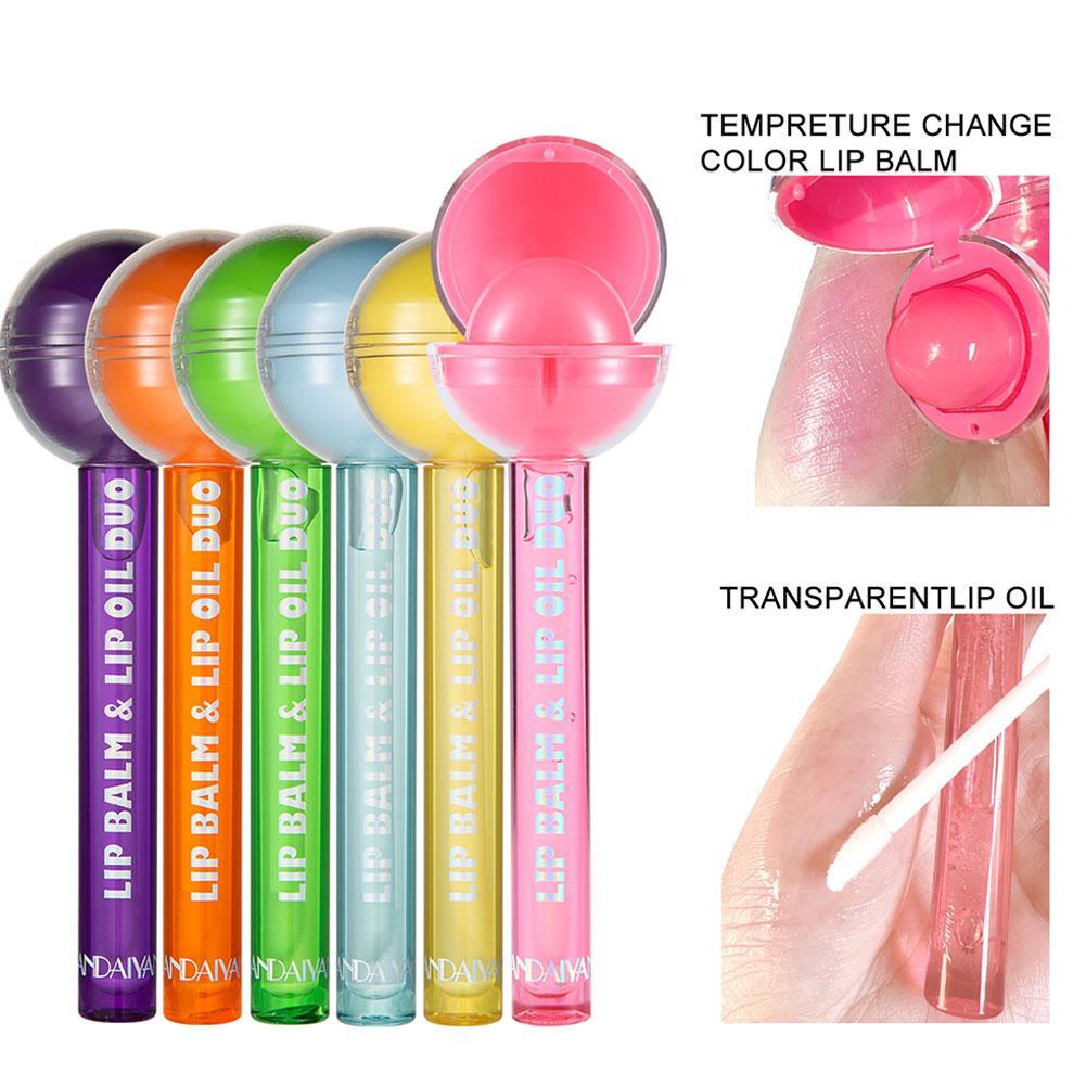 Lollipop Lip Balm Lip gloss Moisturizer - HANBUN