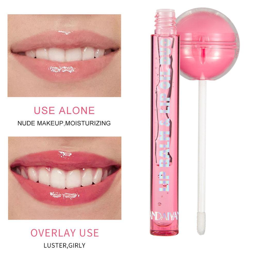 Lollipop Lip Balm Lip gloss Moisturizer - HANBUN